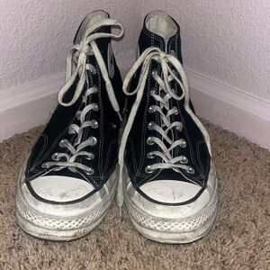 Converse Black and White High-Tops